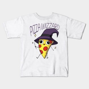 Pizza wizzard Kids T-Shirt